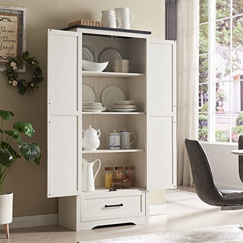 Farmhouse Kitchen Pantry Cabinet