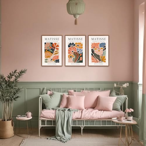 Framed Boho Neutral Canvas Wall Art