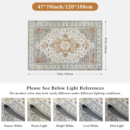 Ultra Thin Washable Area Rug