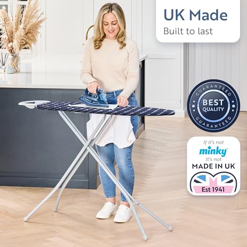 Classic 4 Leg Ironing Board with Iron Rest