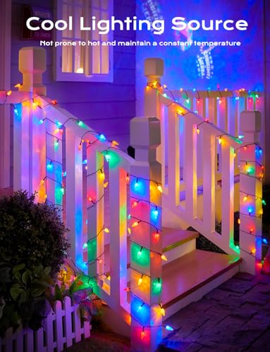 Solar Operated C6 Strawberry String Lights