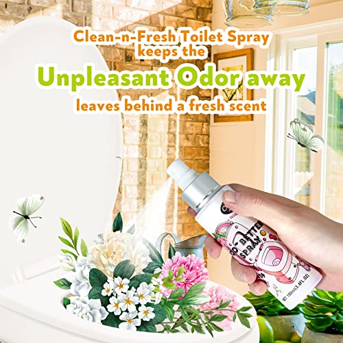 Toilet Spray Wild Peony Scent (6.8 Fl Oz)