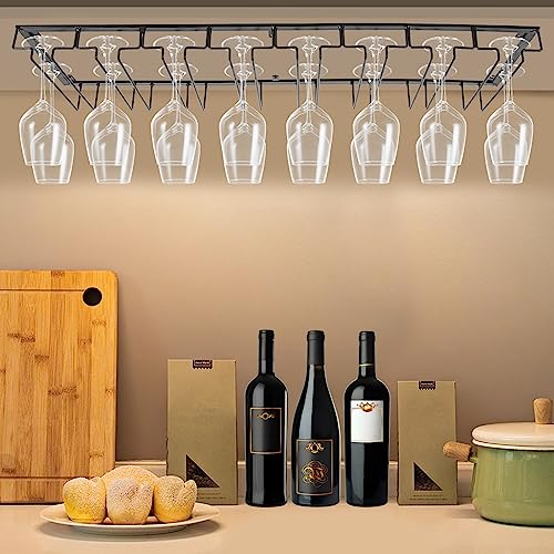 Under Cabinet Wine Glass Rack