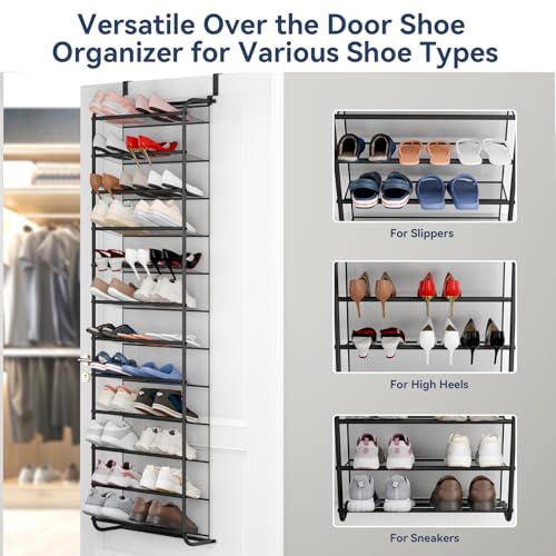 36 Pair Over the Door Shoe Organizer