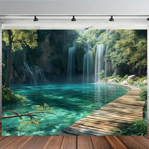 Nature Tapestry Forest Tree Sea Cave Wall Hanging