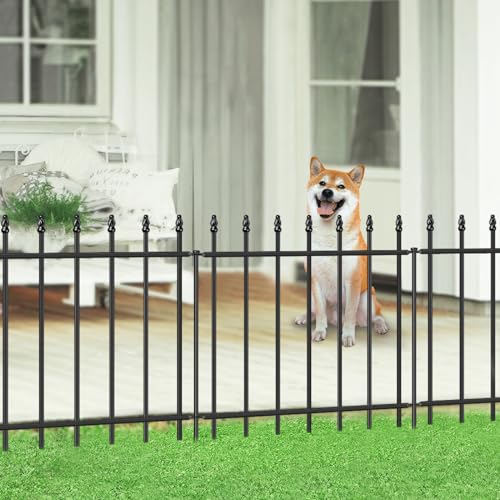Decorative Metal Garden Fence 24" x 10' (20 Sq Ft)