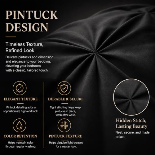 Twin XL Comforter Set Black