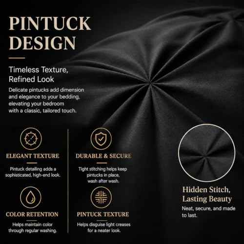 Oversized Queen Comforter Set Black