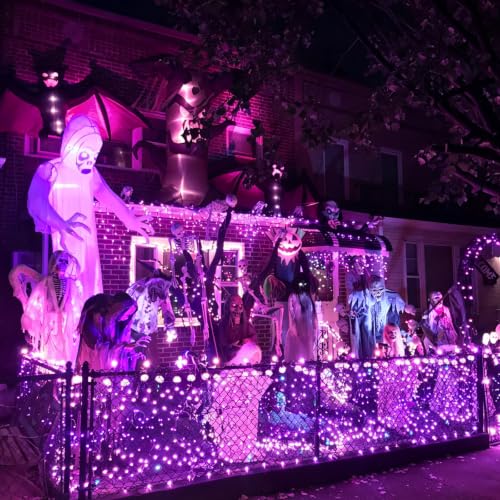 25FT Purple Halloween String Lights (50 Count)