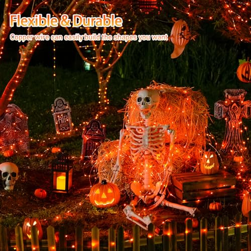 2 Pack Solar Halloween Lights (66 Foot)