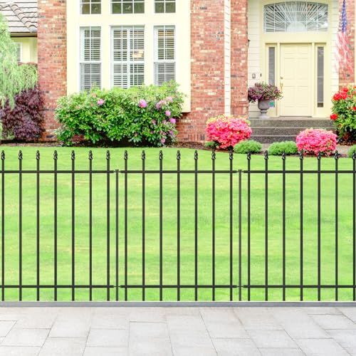 Decorative Metal Garden Fence 30" x 16'