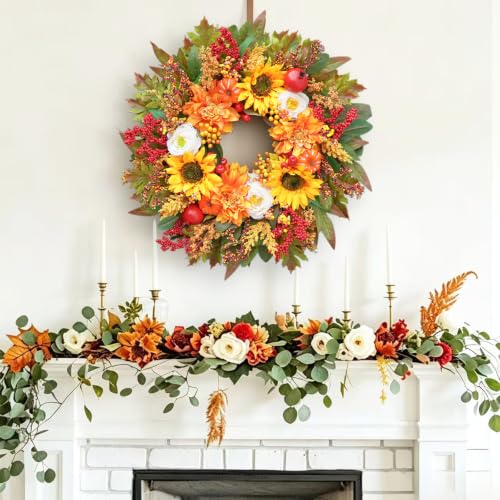 Fall Wreaths for Front Door
