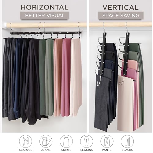 Pants Hangers Space Saving (4 Count)