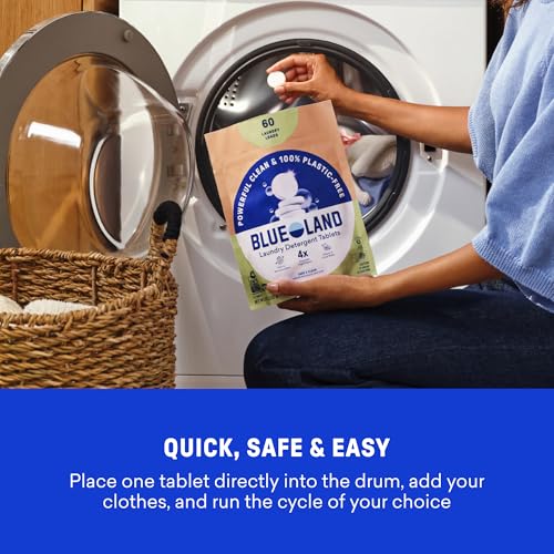 100% Plastic Free Laundry Detergent Tablets (36 Count)