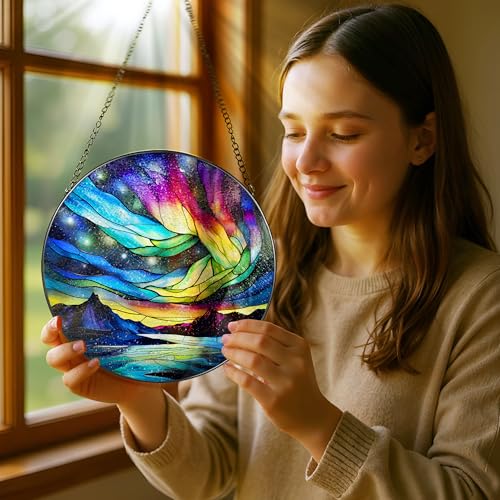 Stained Glass Window Hanging