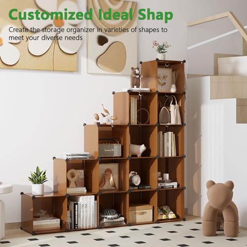 16 Cube Storage Organizer Cube Shelves Units Storage Cubes