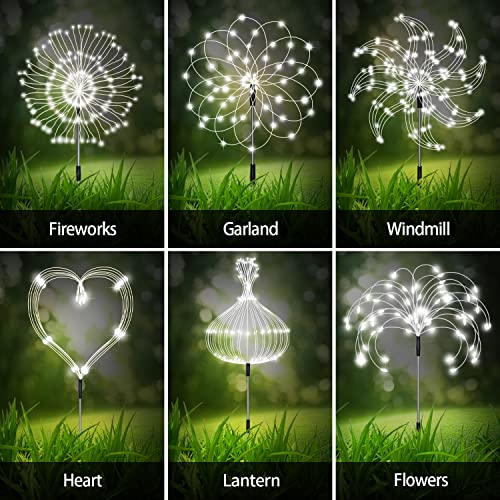 8 Pack Outdoor Solar Garden Lights (8 Count)