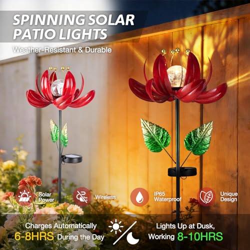 Solar Lights Outdoor Garden Decor