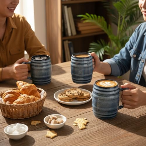 20oz Large Coffee Mugs Set of 4 (4 Count)