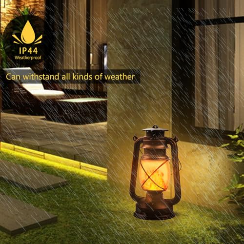 USB Rechargeable Lanterns 2 Pack with Remote Control 4 Modes Lights (2 Count)