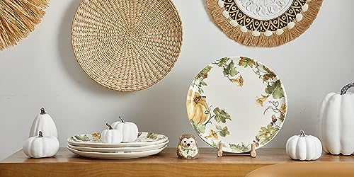 Woodland Critters Dinner Plates Set of 4 (4 Count)