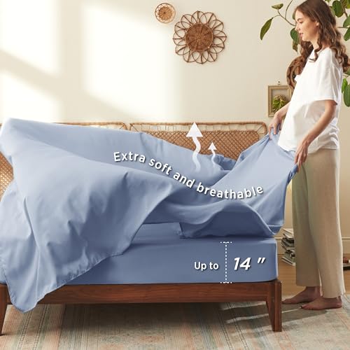 Floral Blue Comforter Set