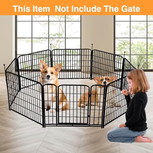 Doorless Garden Fences and Borders for Dogs (14 Count)