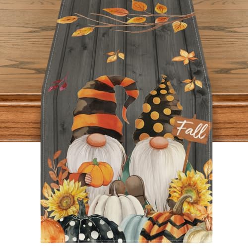 210 GSM Fall Table Runner Home Party Decor 13x60 Inch (5.4 Sq Ft)