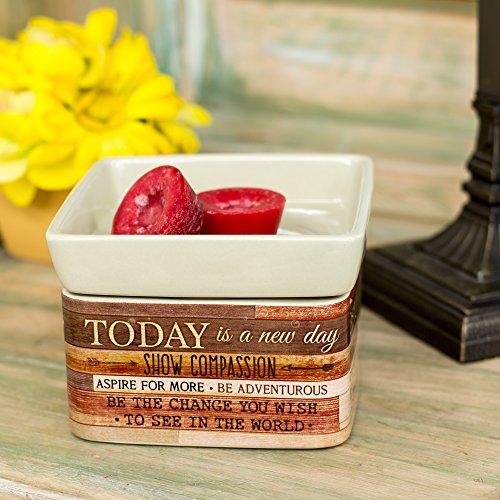 Today Aspire Change World Wood Look Stoneware Electric 2