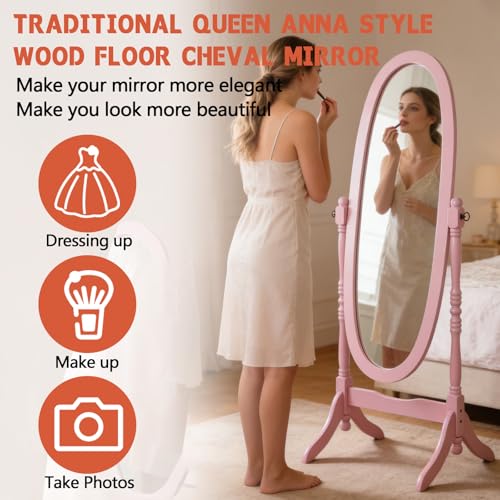 Full Length Mirror with Stand