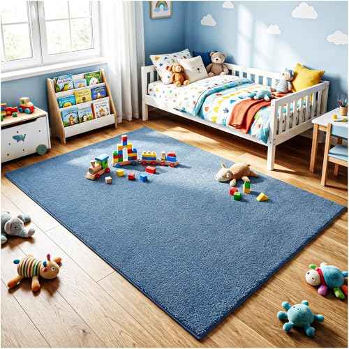 Soft & Colorful 8' x 8' Kids Classroom Area Rug