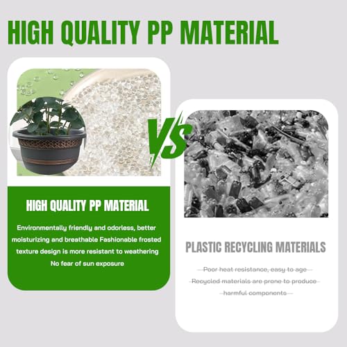 12 Inch Pots for Plants (4 Count)