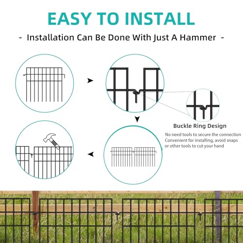 46 Panels Animal Barrier Fence