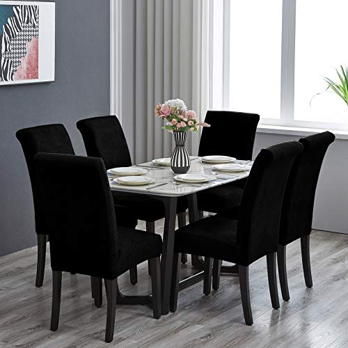 Stretch Chair Covers for Dining Room Set of 6