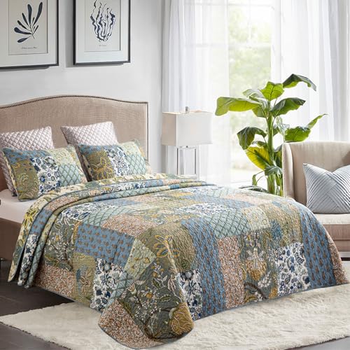 Quilts Queen Size Patchwork Bedspread