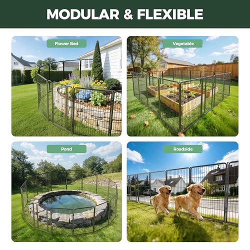 No Dig Garden Fence