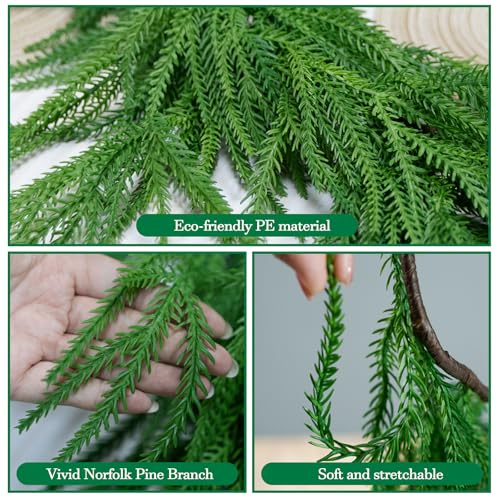 6FT Artificial Norfolk Pine Garlands (6 Foot)