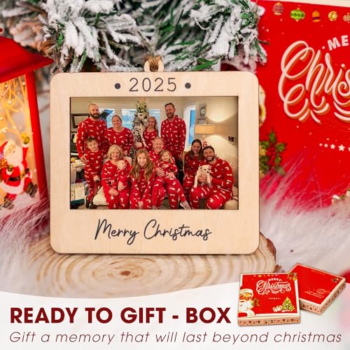 2025 Christmas Ornament Picture Frame