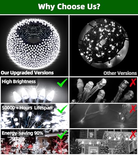 1500 LED 470FT Christmas Lights (470 Foot)