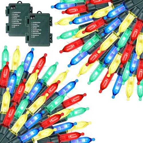 16Ft 50LEDs Christmas Mini String Lights