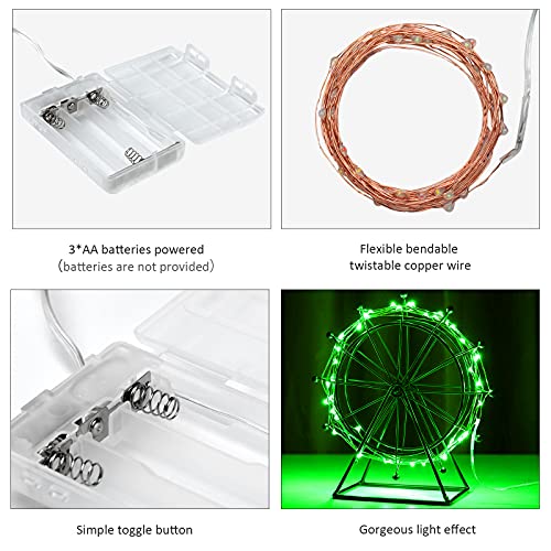 Mini St. Patrick's Day Fairy Lights Battery Operate