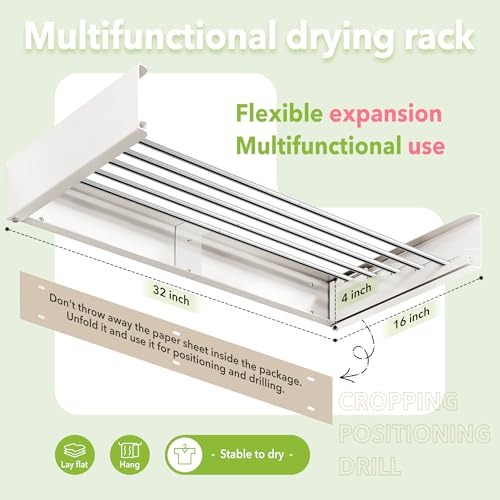 Wall Mounted Drying Rack