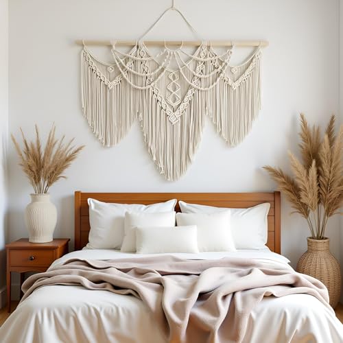 large macrame wall hanging