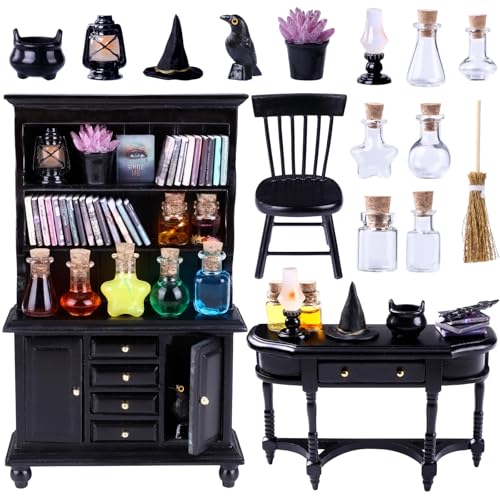 56 Pcs Halloween Miniatures Decorations 1 (56 Count)