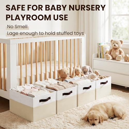 4 Pack Baby Clothes Organizer Bins (4 Count)