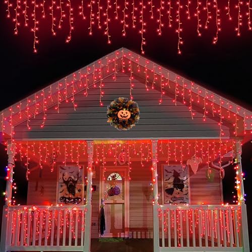 Red Halloween Lights (33 Foot)