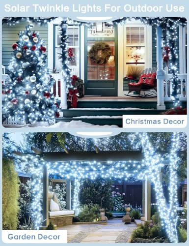 Solar String Lights Outdoor (2 Count)