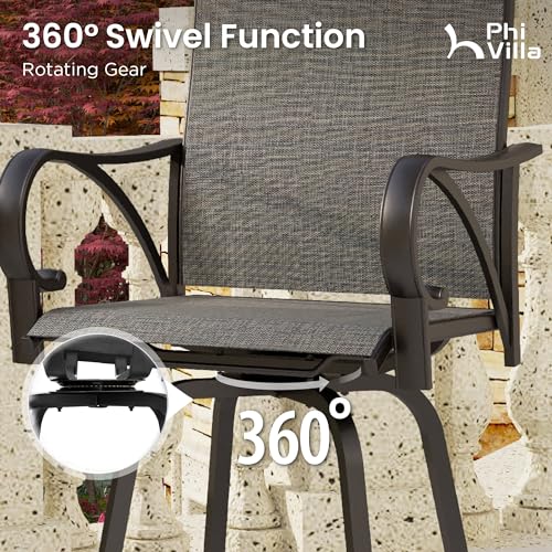Bar Height Patio Table and Chairs 3 Piece (3 Count)