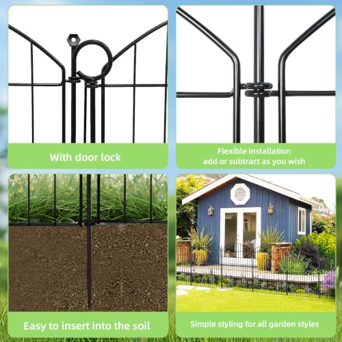 Decorative Garden Fence (17 Sq Ft)