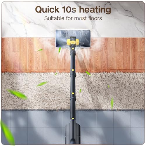10-in-1 Steam Cleaner, Detachable Handheld Steam Mop for Multi-Surface (17 Count)
